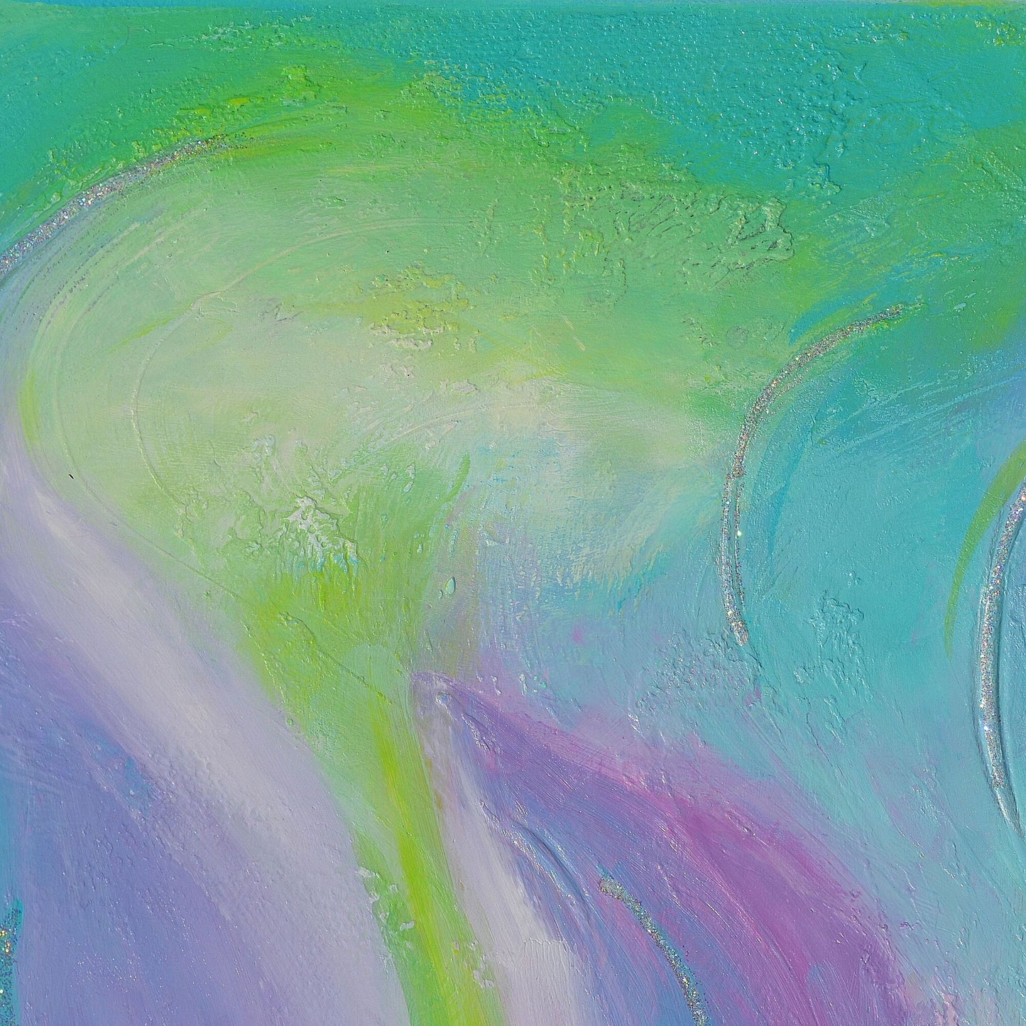 Bloom Original Abstract Floral Painting | Soft Pastel Canvas Wall Art 11x14