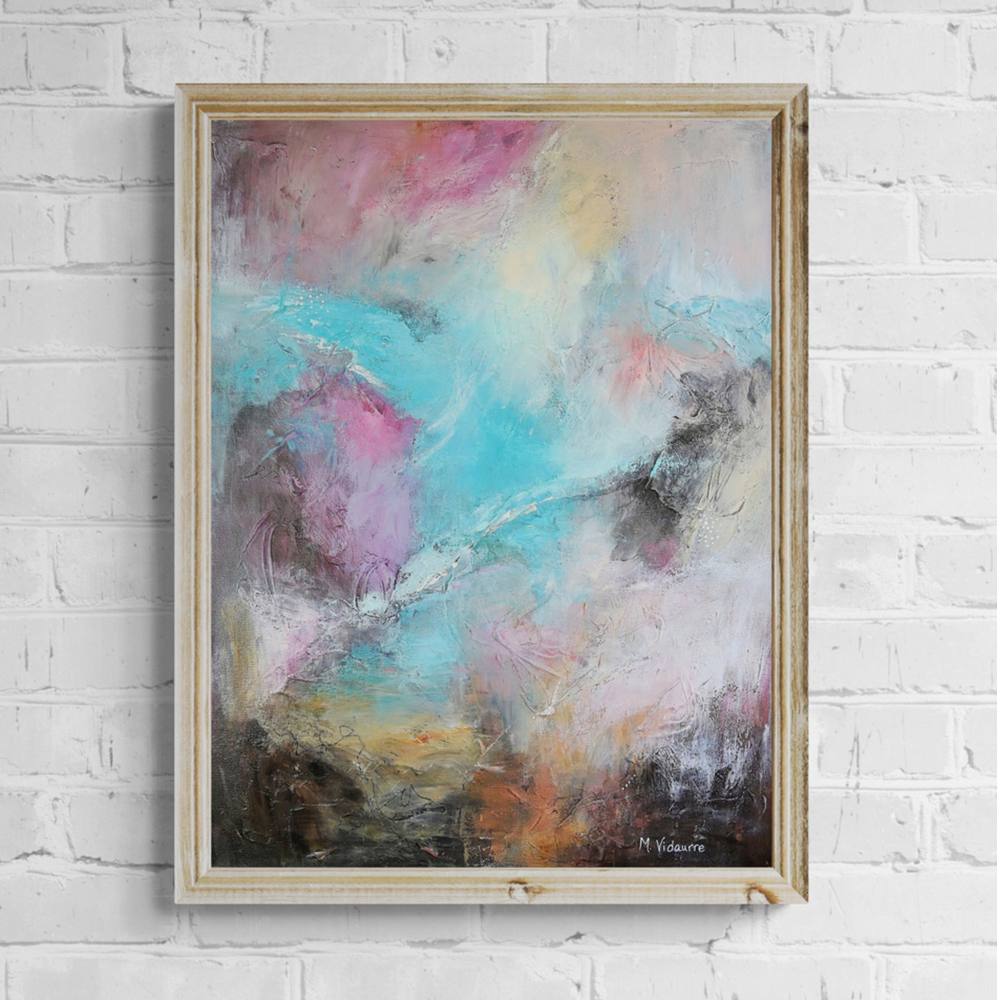 Original Abstract Painting, 18x24 Acrylic on Canvas, Modern Wall Art, Large Contemporary Decor