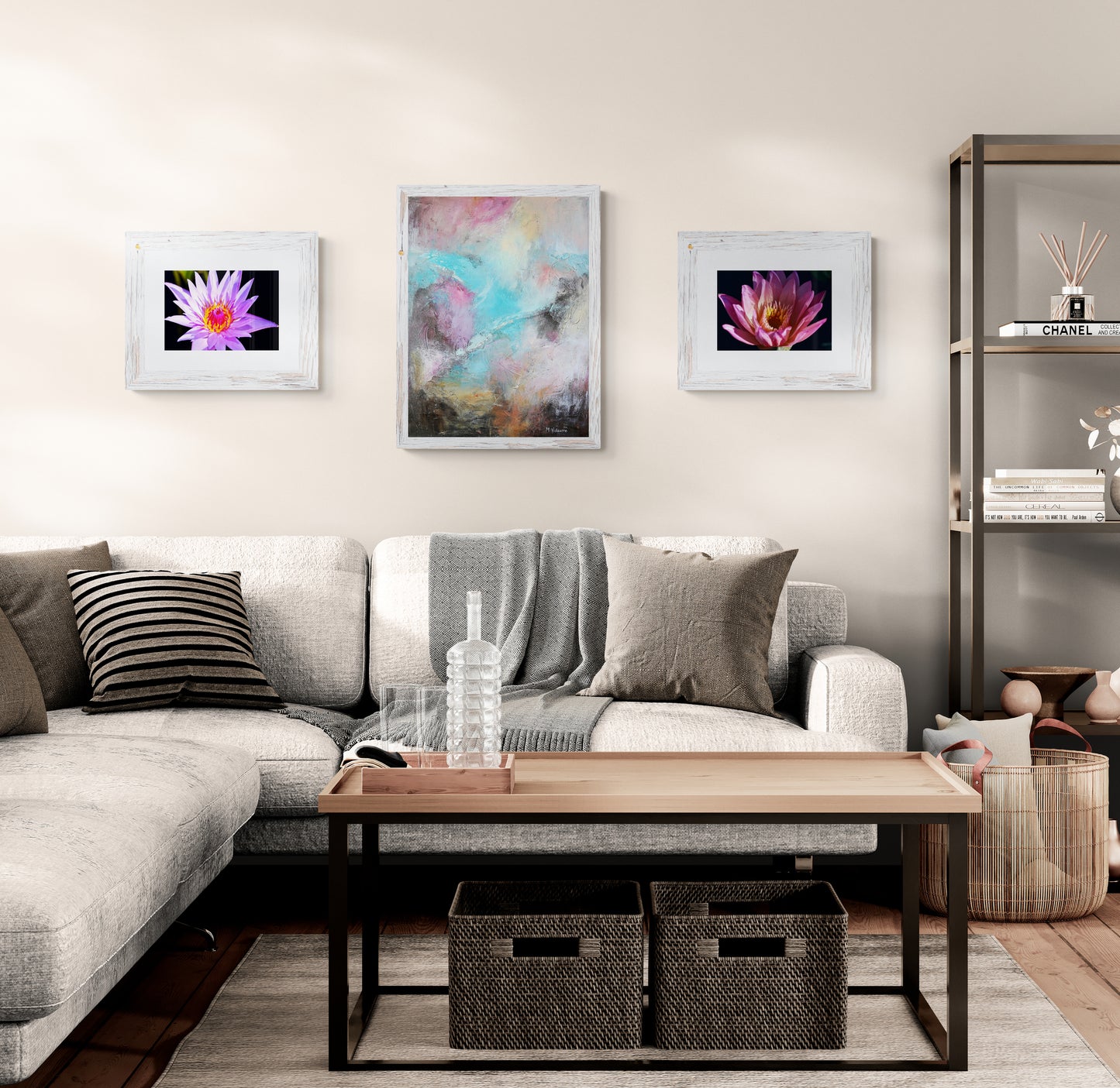 Original Abstract Painting, 18x24 Acrylic on Canvas, Modern Wall Art, Large Contemporary Decor
