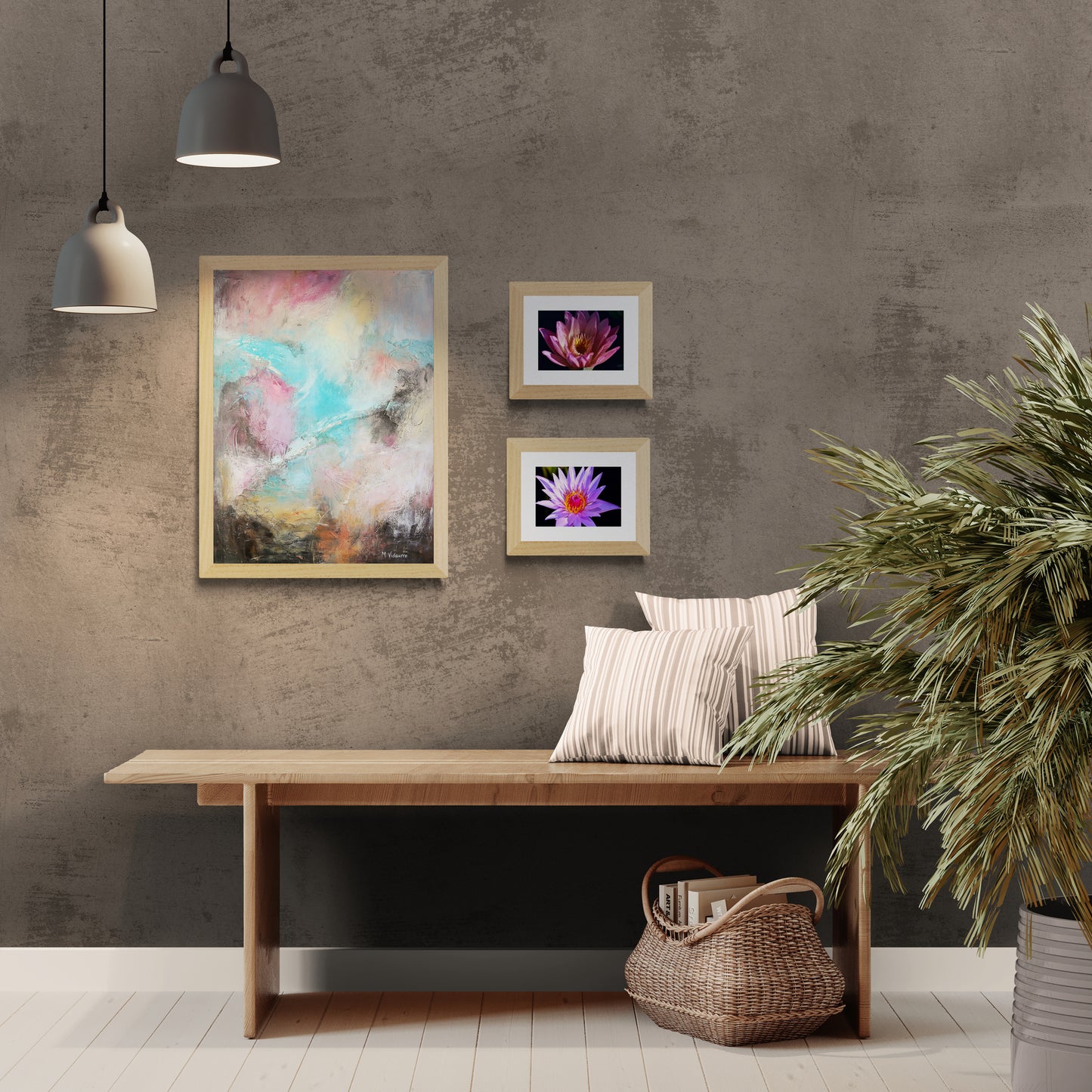 Original Abstract Painting, 18x24 Acrylic on Canvas, Modern Wall Art, Large Contemporary Decor