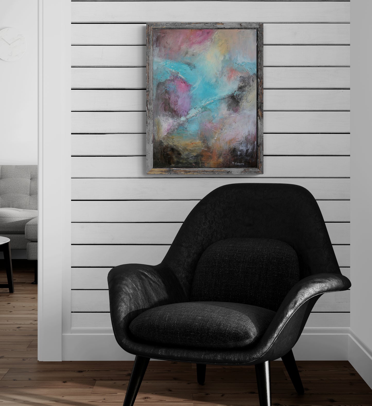 Original Abstract Painting, 18x24 Acrylic on Canvas, Modern Wall Art, Large Contemporary Decor