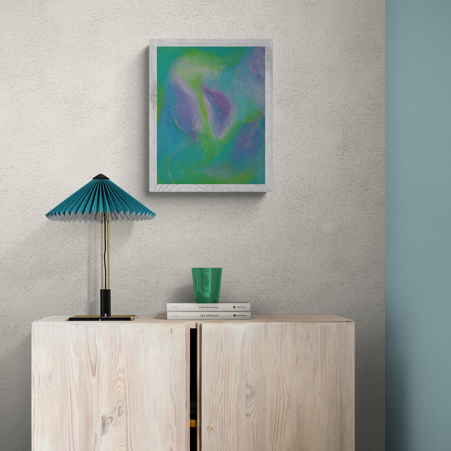 Bloom Original Abstract Floral Painting | Soft Pastel Canvas Wall Art 11x14